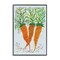 Stupell Industries Whimsical Garden Carrots Framed Giclee Design by Kay Widdowson